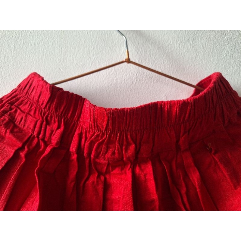 Rok Batik Wanita warna Merah