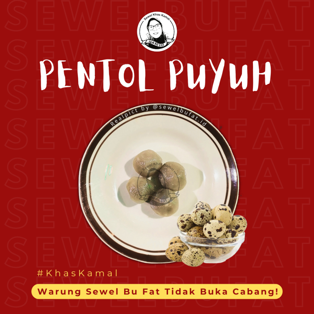 

Pentol Isi Telur Puyuh | Rujak Cireng Cilok Siwil Madura | Warung Sewel Bu Fat