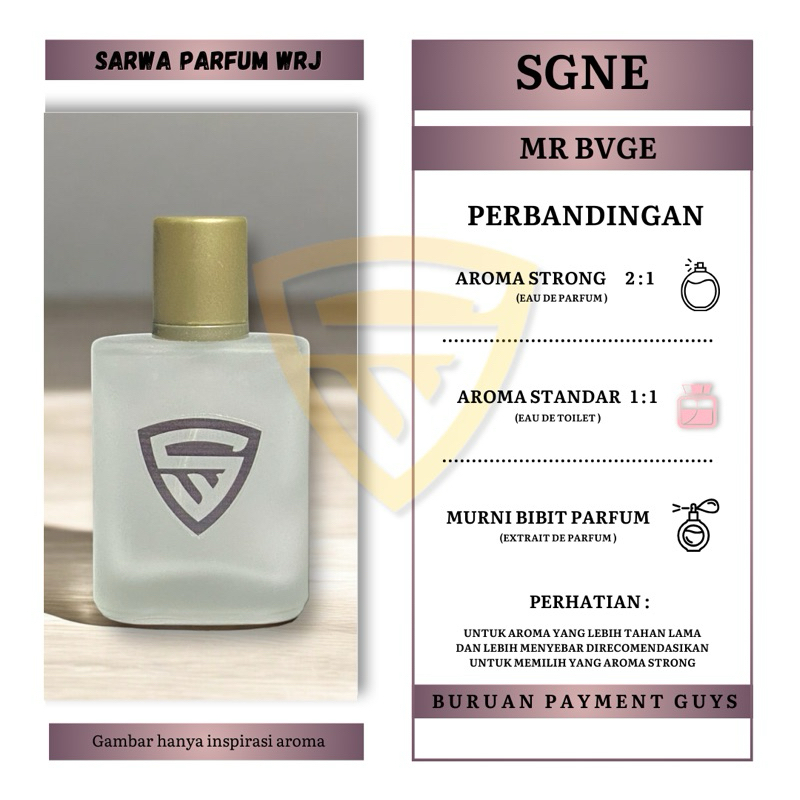 PARFUM SGNE MR BVGE (REFIL) | BY SARWA WRJ