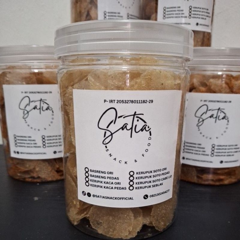 

Satia Snack : Pikca Ori Daun Jeruk kemasan jar 800 ml (177gr)