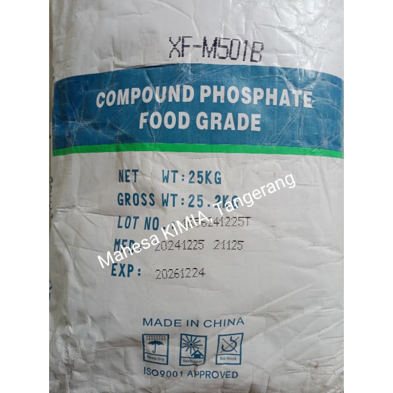

Phosmix / Compound Phosphate 25 kg / Mixphos / Food Grade (Xingfa) (Sejenis Halphos)