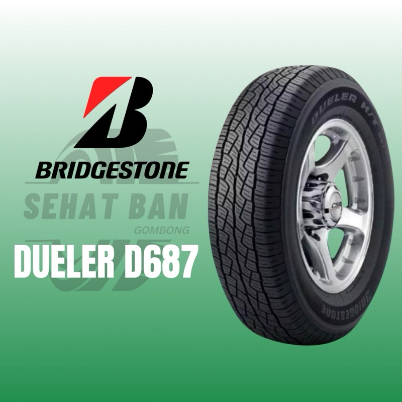 BAN RUSH TERIOS BRIDGESTONE DUELER 235/60 R16 D687