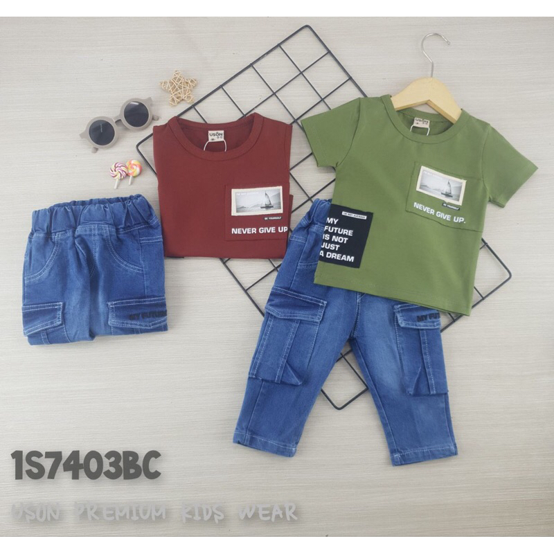 Uson Stj Pjg Pls 4 / Setelan Anak / setelan Baju dan Celana Anak / Setelan Anak Terbaru / Setalan Ha