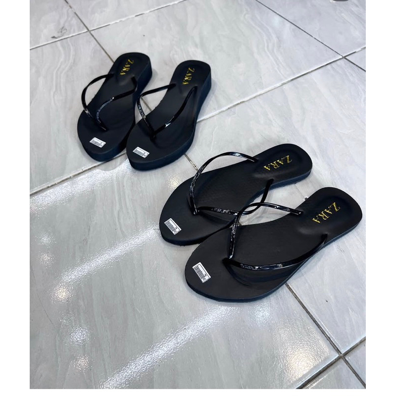 SENDAL WANITA TERBARU WEDGES | SENDAL TEPLEK | ZARA INDONESIA