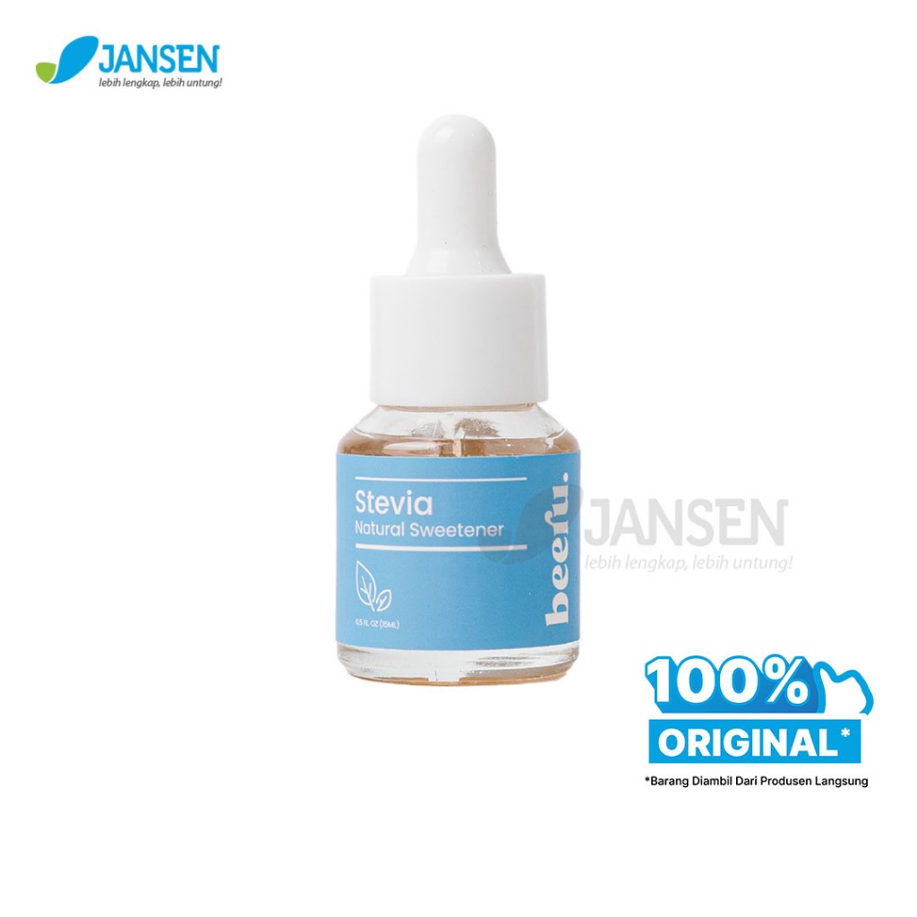 

Beeru Stevia Natural Sweetener 15ml | Pemanis Alami Gula Cair Tetes Diabetes
