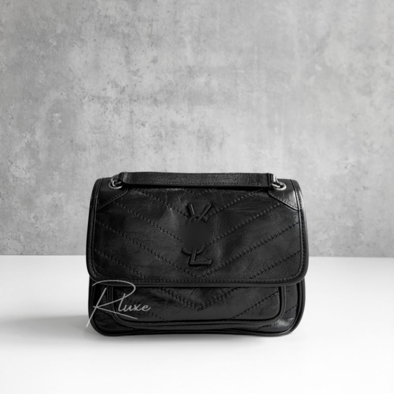 [Ready Stock] Tas Wanita RoyaleLuxe Niki Baby Bag in Black