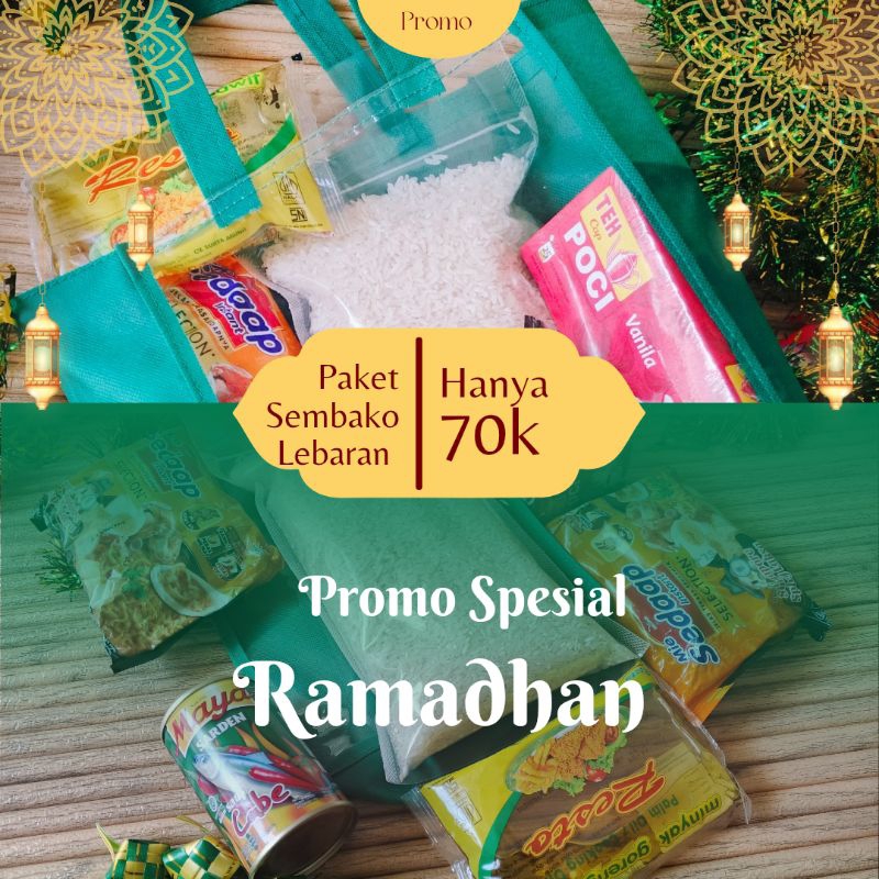 

Hampers idul Fitri Paket sembako Ramadhan murah lengkap