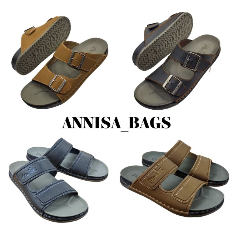SENDAL FINOTTI ORIGINAL SENDAL CASUAL PRIA SENDAL SLIDE TERBARU ( FY 05/02 )