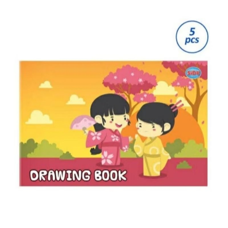 

[PACK 5 BUKU] BUKU GAMBAR A4 SIDU / BUKU GAMBAR SINAR DUNIA / DRAWING BOOK A4