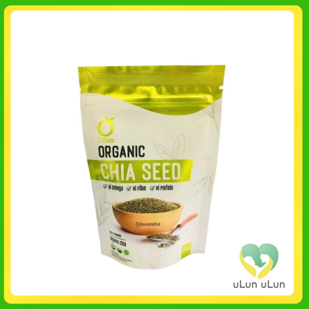 

Ulun Ulun Oliva Organic Chia Seed 100gr chiaseed organik |