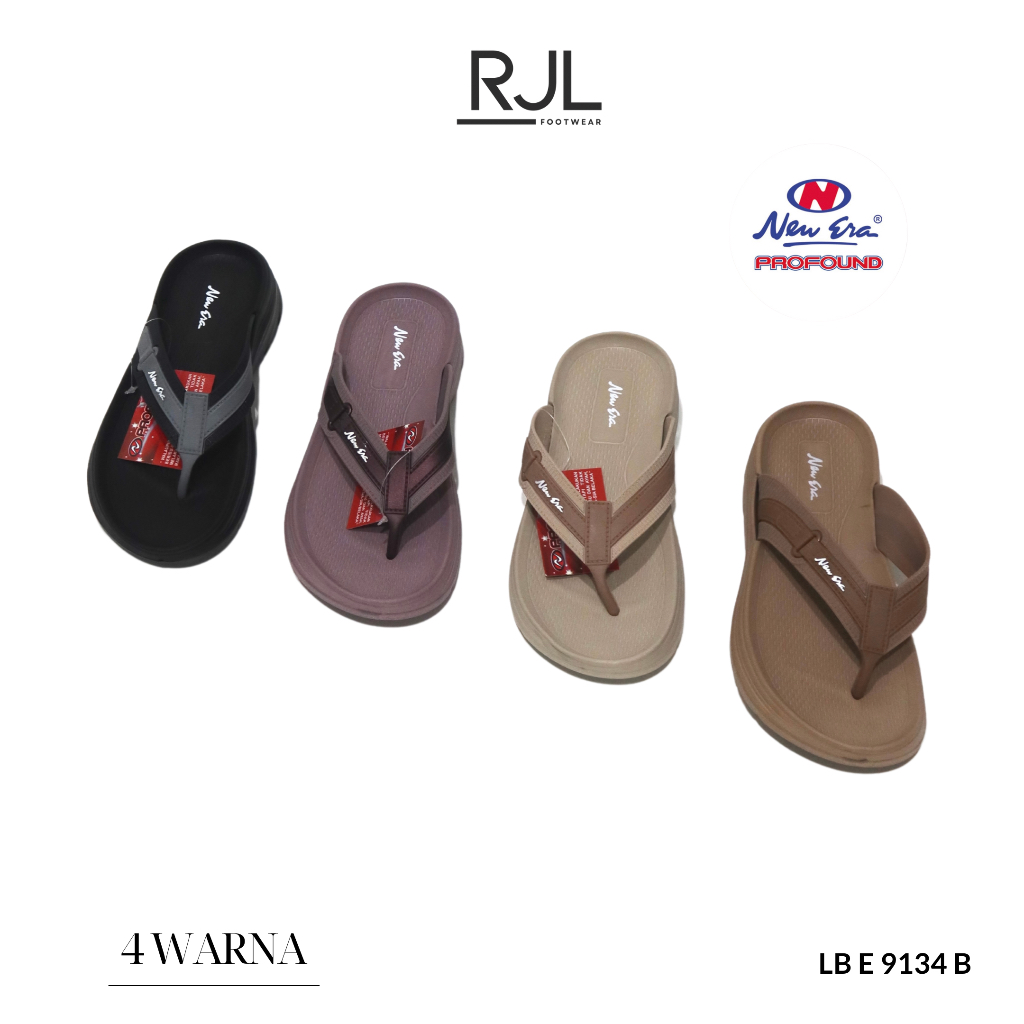 Sandal Jepit Wanita 4 WARNA New Era LB E 9134 B