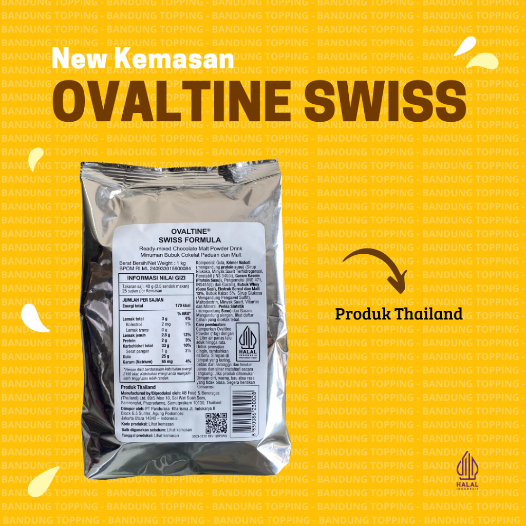 

Ovaltine swiss formula new kemasan 1kg