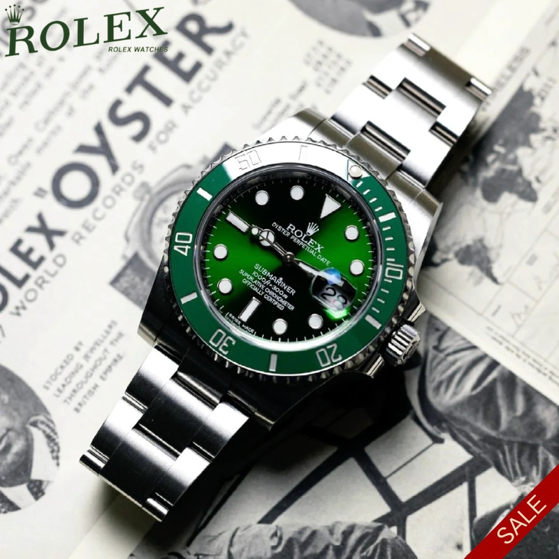 Rolex Submariner, jam tangan pria berkualitas tinggi(116610lv-0002)