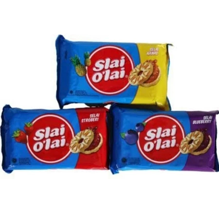 

SLAI O'LAI FAMILY PACK 192gr - BISKUIT SLAI ENAK MANTAP NIKMAT