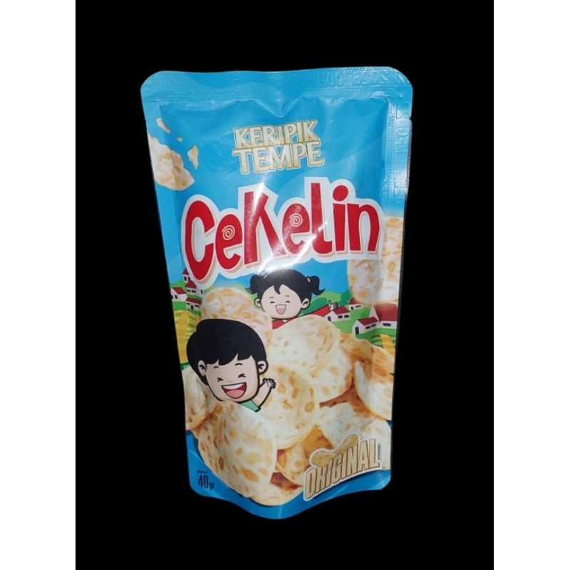 

snack camilan keripik tempe rasa original