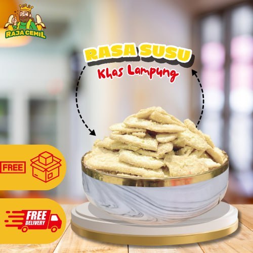 

Keripik Pisang Rasa Susu Lampung RAJA CEMIL