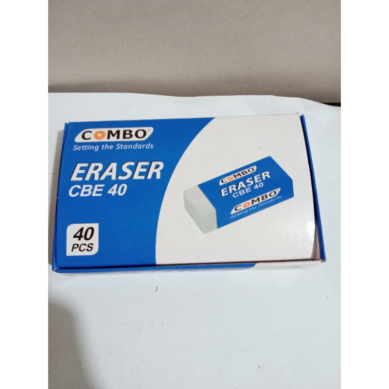 

1 Kotak isi 40 Pcs Eraser Penghapus Pensil