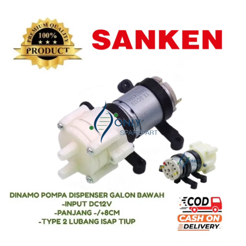 DINAMO POMPA DISPENSER SANKEN GALON BAWAH | POMPA DISPENSER AIR SANKEN