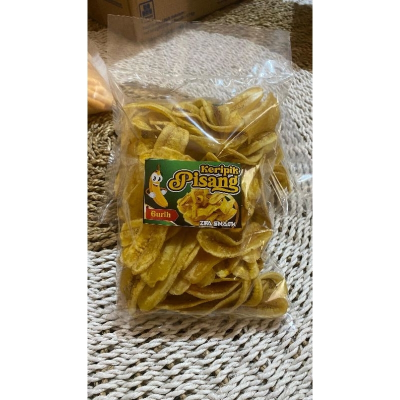 

KERIPIK PISANG GURIH KEMASAN 250gram