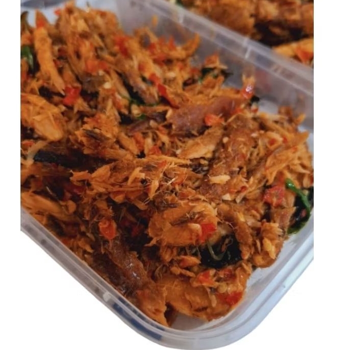 

tongkol suwir kemangi /tongkol balado/ frozen food/ lauk makan