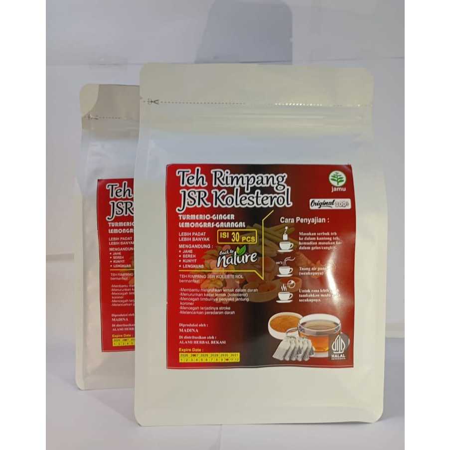 

Teh Rimpang Herbal Kolestrol isi 30 | Teh Rimpang Kolesterol | Teh Rimpang Alami Atasi Kolestrol
