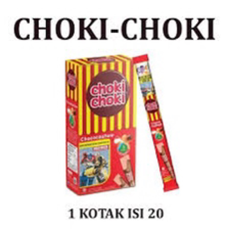 

Choki Choki Chococashew - Netto 20 Pcs X 11 Gr
