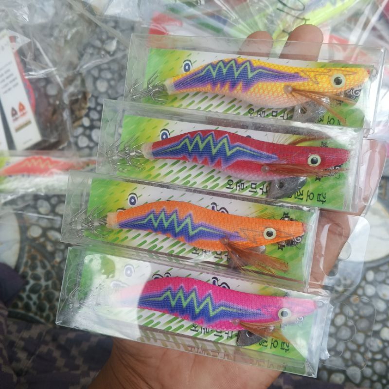 Umpan pancing cumi EGI squid jig GID 2.5
