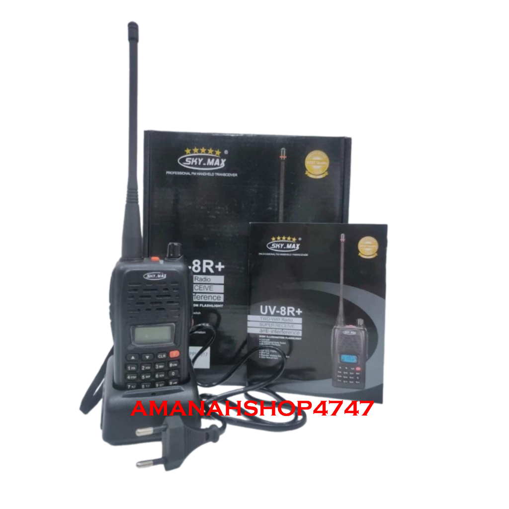 HT Sky Max UV-8R+ / Skymax Uv8r+ / uv 8r + Walkie Talkie Original