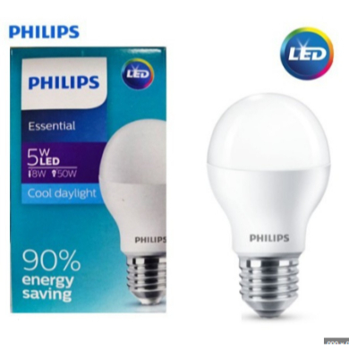 PHILIPS LAMPU ESSENTIAL LED 5 WATT