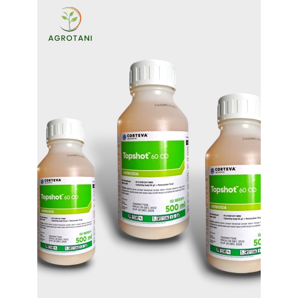 TOPSHOT 60 OD 500 ML HERBISIDA / TOPSHOT 500 ML / TOPSHOT 500ML ORIGINAL