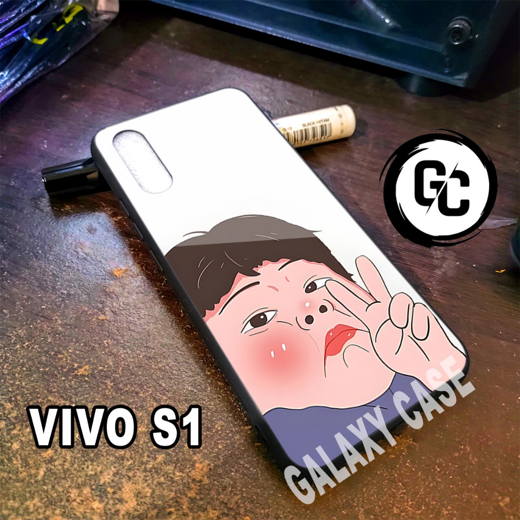case Hp VIVO S1/GC20/Motif LUCU/softcase glossy VIVO S1/Casing VIVO S1 /Case glitter