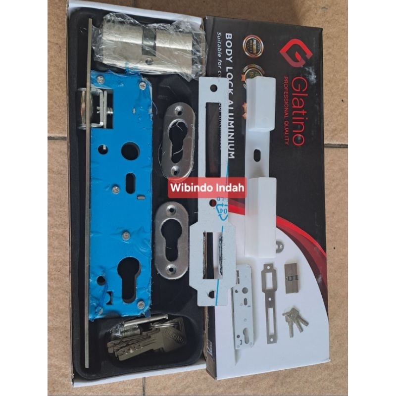 Body pelor kunci pintu rumah kupu tarung / pintu besar Glatino