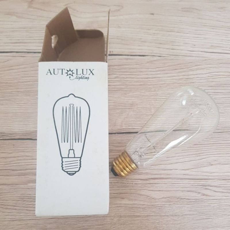 lampu bohlam edison filament non led pijar 40watt