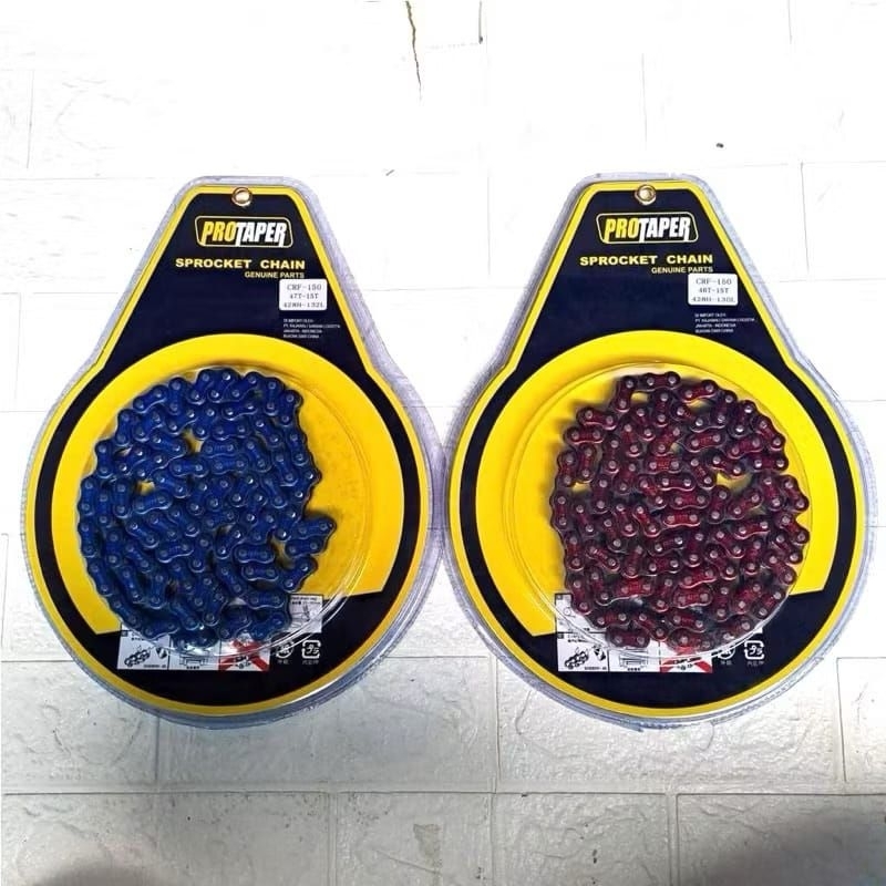 Gear set protaper Crf 150 428H Ukuran 46,47,48,50 gir set depen belakang dan rantaiGear set protaper