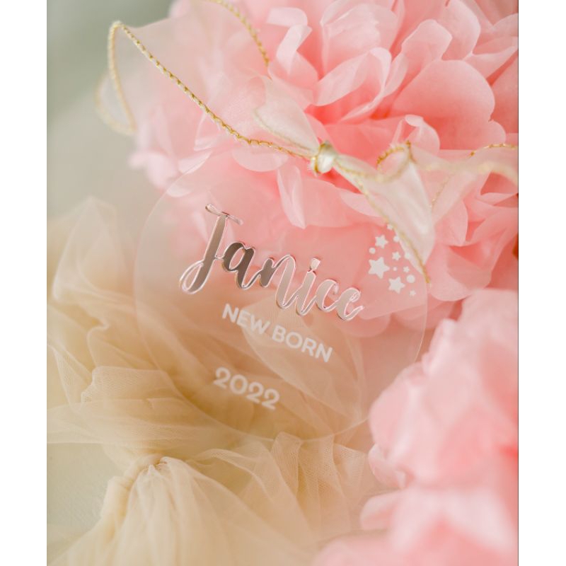 baby sign , baby board, hospital board Acrilyc, papan nama bayi