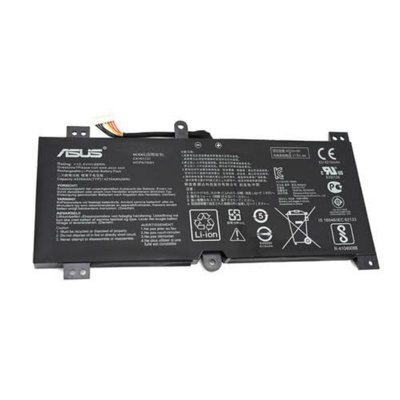 Original Baterai Laptop Asus ROG Strix Scar II GL504GW GL504GS GL504GM G515GV G515GW G715GV G715GW C
