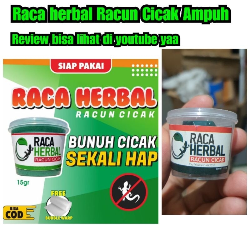 Racun cicak herbal pembasmi cicak raca herbal racun cicak super ampuh herbal racun raca herbal