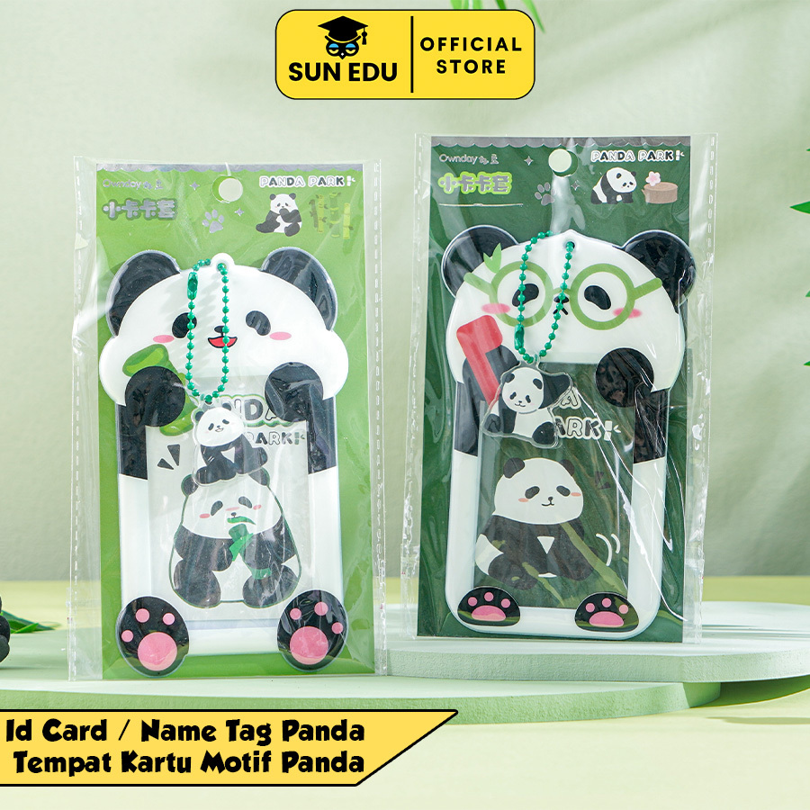 

Tempat Kartu Idol Id Card Motif Panda Cute/ Photocard Holder Panda Funny