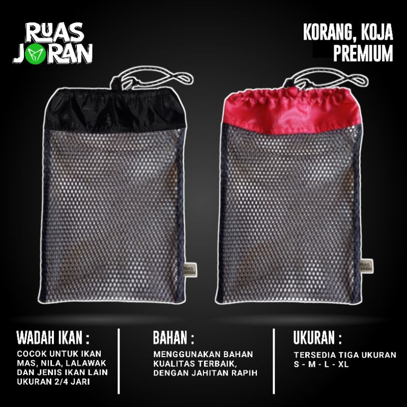 KOJA KOTAK PREMIUM - KERAMBA IKAN - KORANG  - KOJA IKAN NILA - KERAMBA IKAN MAS - KOJA IKAN MAS