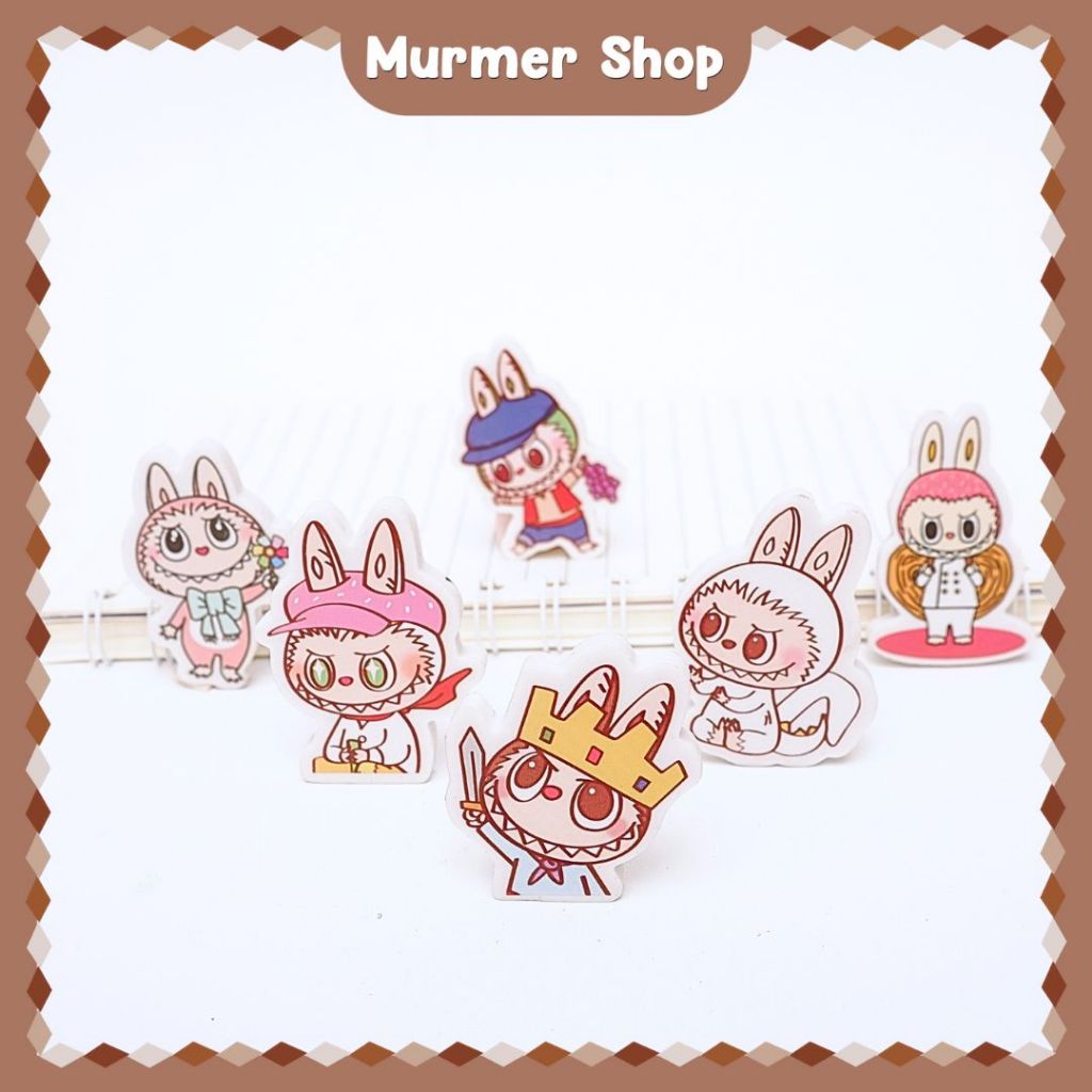 

Penghapus Gepeng Labubu ER-1717 Eraser Viral Hapusan Pensil Stip Pencil Kartun Karakter Miniatur