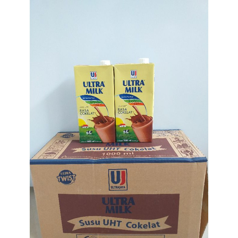 

Susu Ultra Milk Coklat 1 Liter 1 Dus isi 12