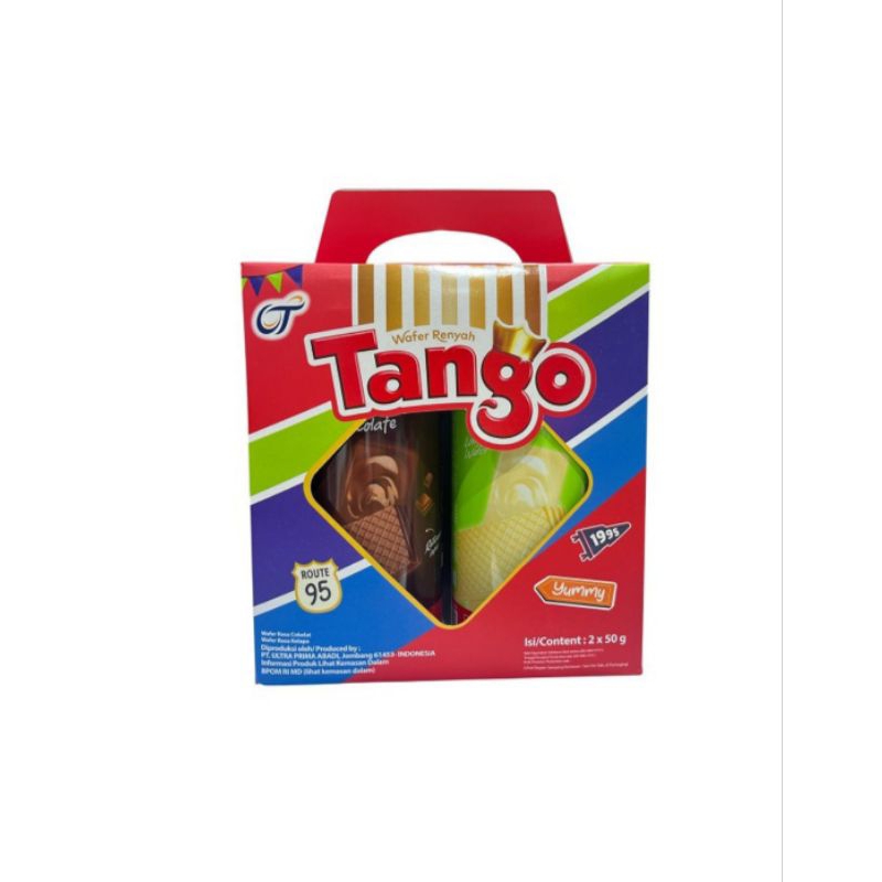 

Tango Wafer Kaleng isi 2 Coklat & Coconut/Vanilla & Milky Choco