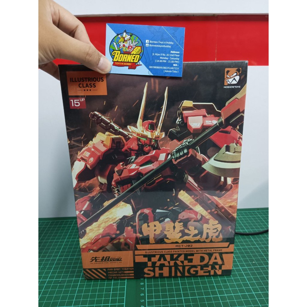 Metal Build Moshow Toys 1/100 Takeda Shingen Metal Build