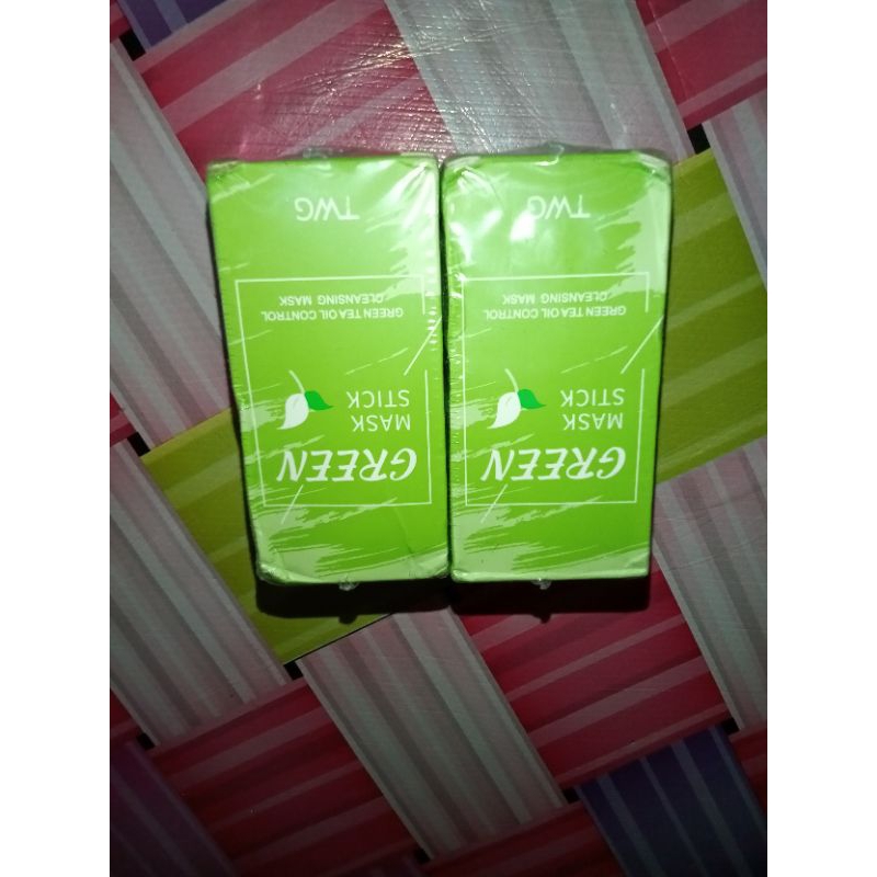 masker green mask stick twg