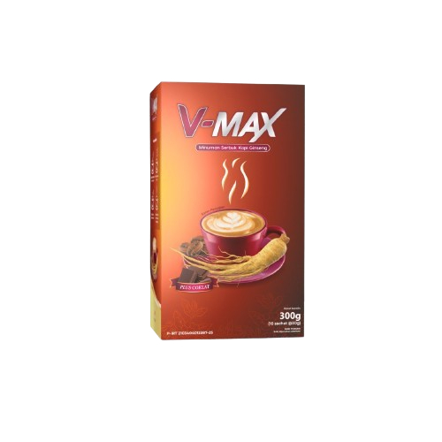 

Minuman Serbuk V-max Minuman Rasa Coklat Untuk Wanita 1 Sachet Halal Original