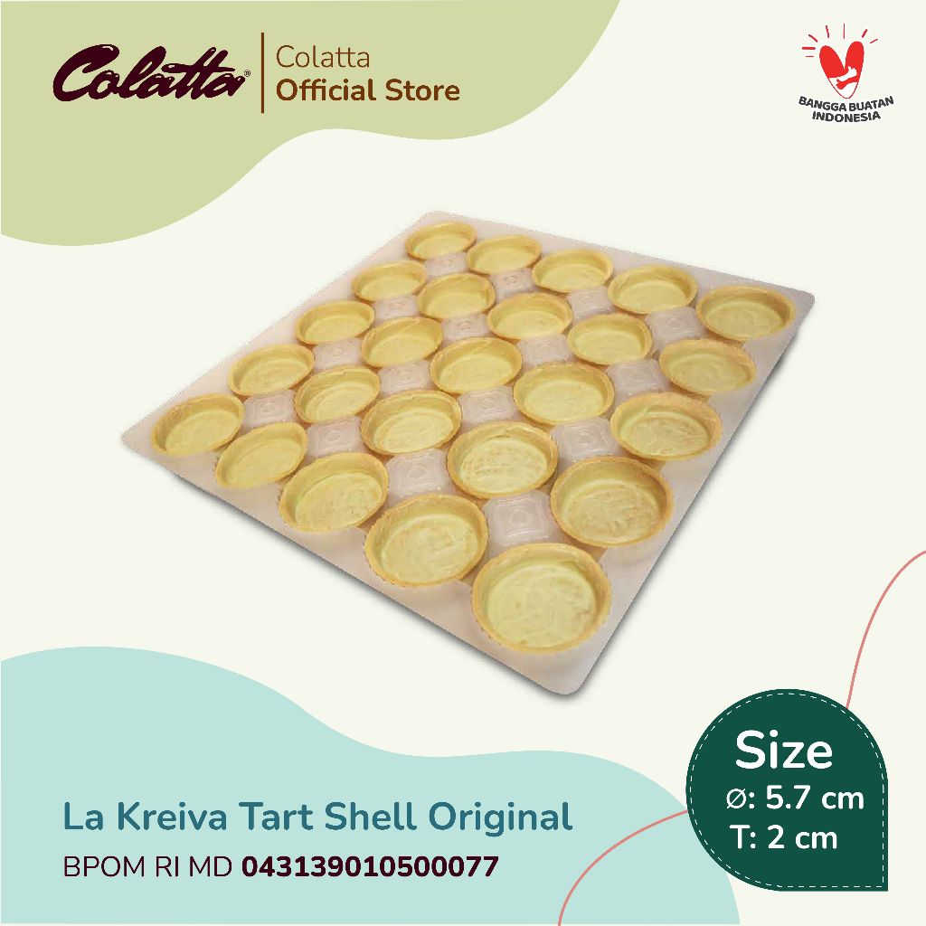 

La Kreiva Tart Shell Original 5,7cm