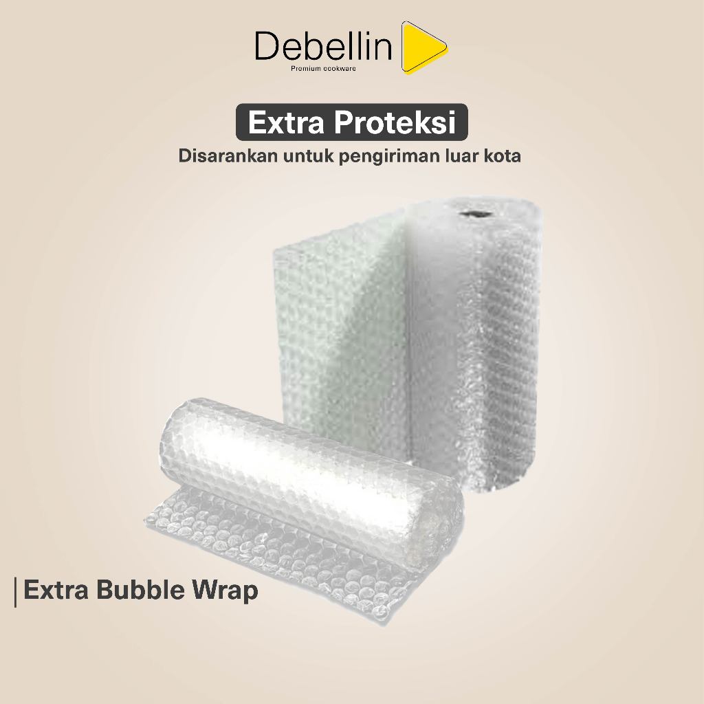 

Extra Bubble Wrap - Extra Proteksi Produk Untuk Pengiriman Lebih Aman