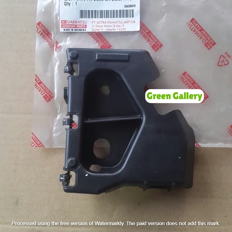 bracket braket bemper bumper depan gran max