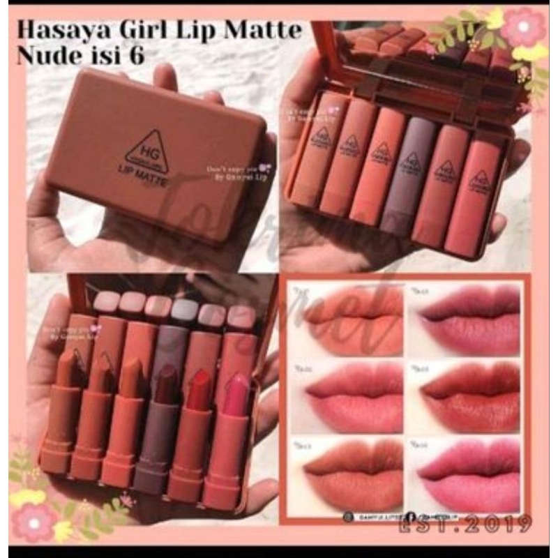 LIPSTIK HASAYA GIRL SET NUDE