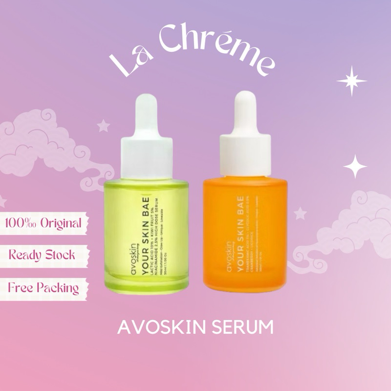 Avoskin Your Skin Bae YSB Lactic Acid 10% Serum Kiwi 30ml Eksfoliasi Exfoliating / Avoskin Your Skin
